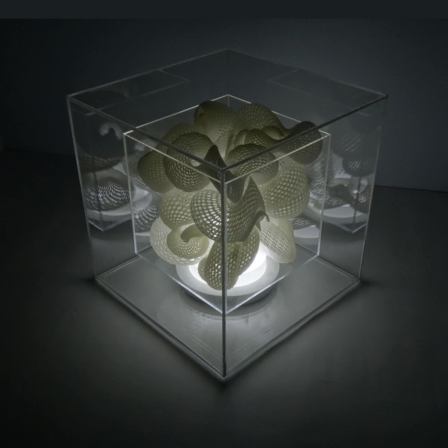 Hurricane Desktop Lighting Installation by Naai-Jung Shih