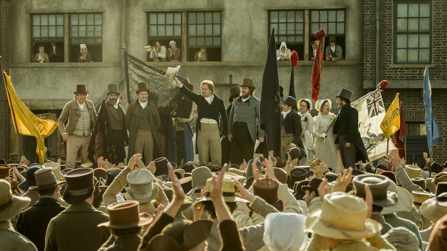 film still from peterloo