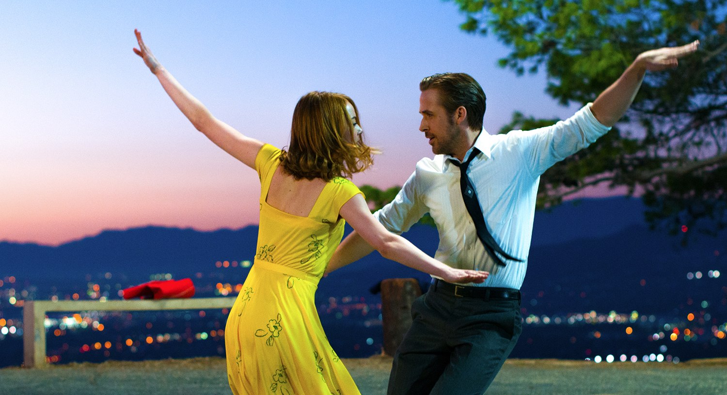 colorful costumes in la la land