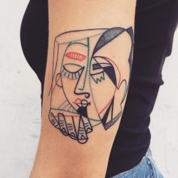 The Fun Modernist Tattoos of Carlo Amen – Scene360