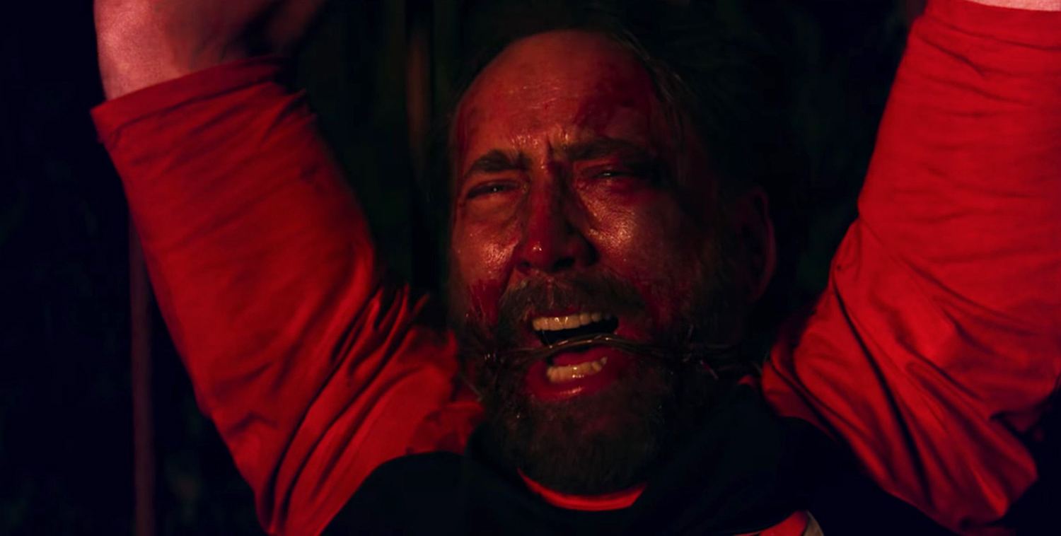 nicholas cage in mandy movie