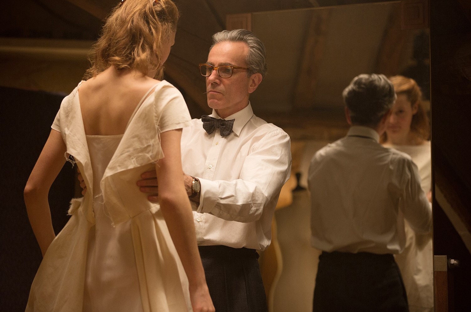 wedding scene in Phantom Thread