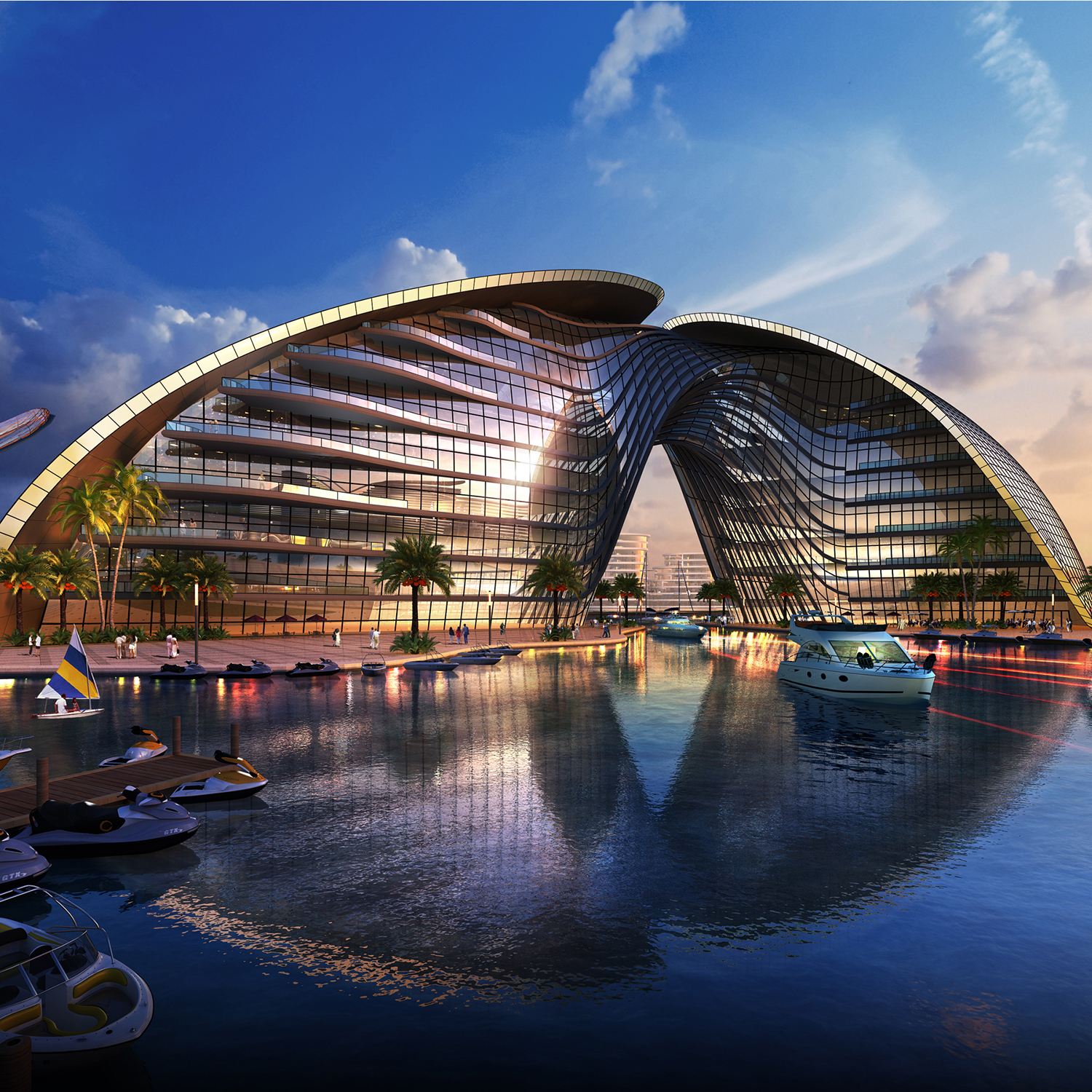 New Manila Bay City of Pearl Commercial Office, Hospitality, Resident by Hpa Architects Engineers and Development Consultants 