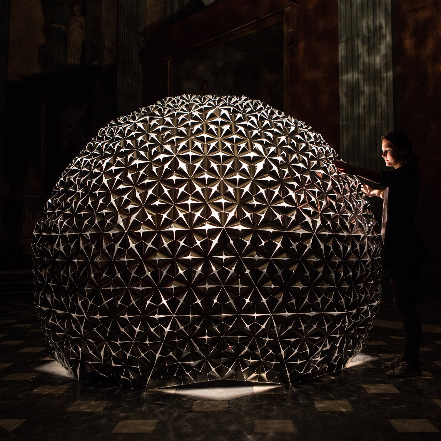 LOTUS DOME Interactive Art by Daan Roosegaarde, adesignawards