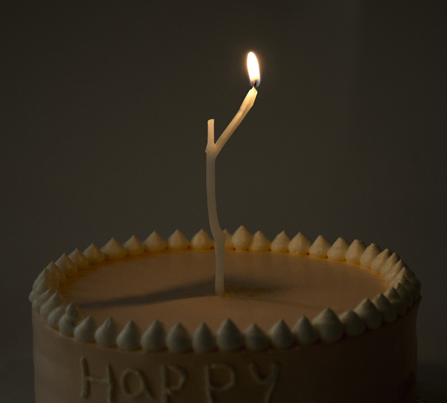 Wish in the Wind Birthday Candle by Ling Ouyang