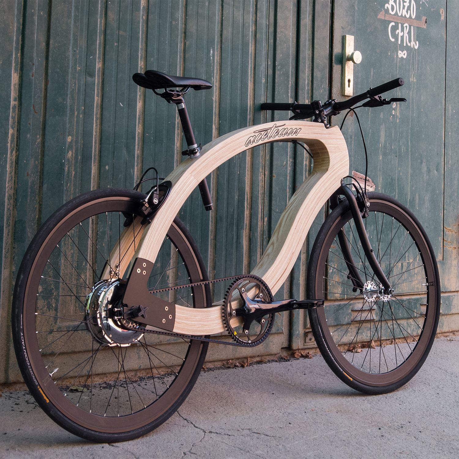 wooden ebike Science meets Sustainability by Matthias Broda, aceteam