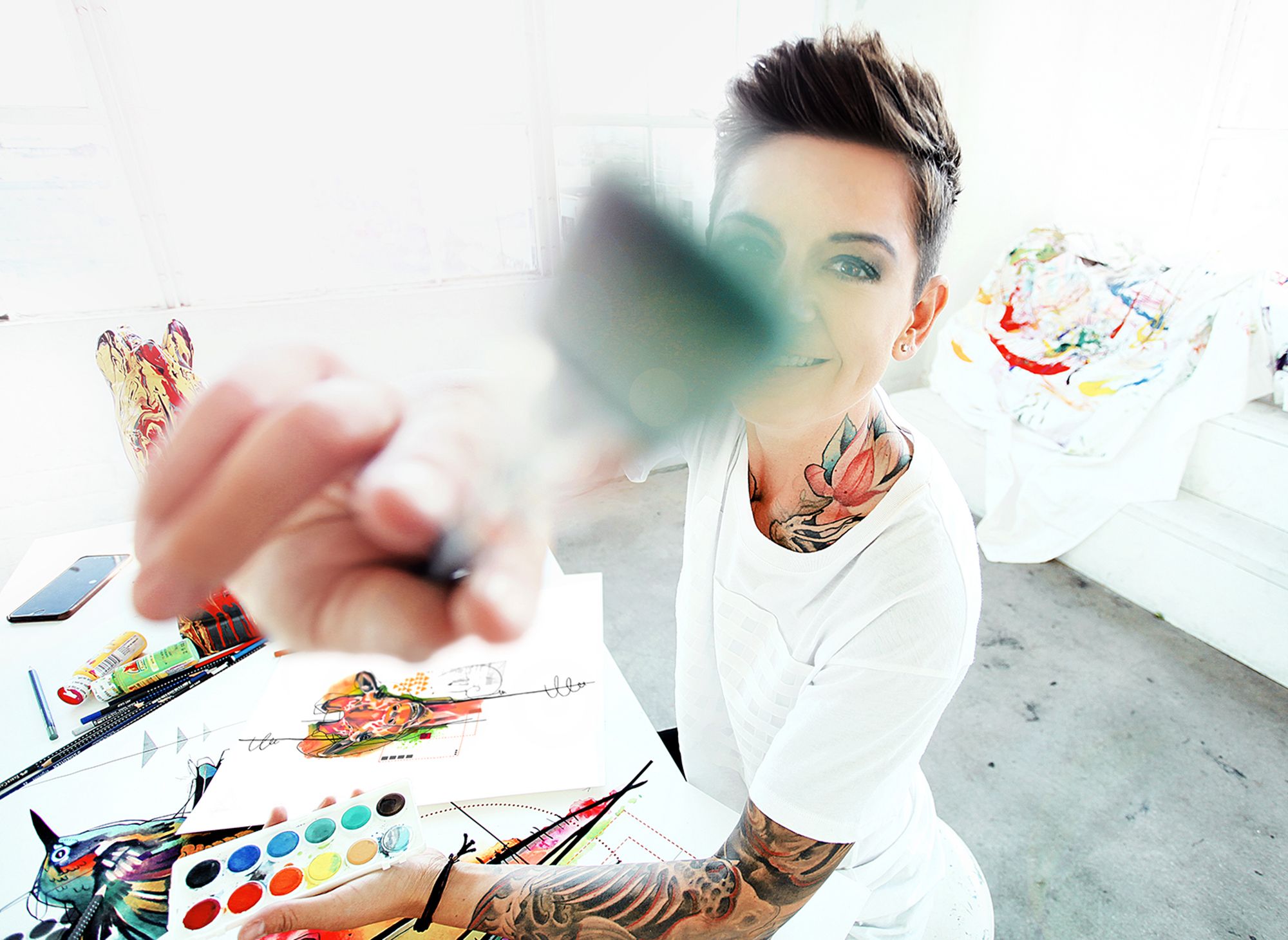 tattoo artist ivana belakova