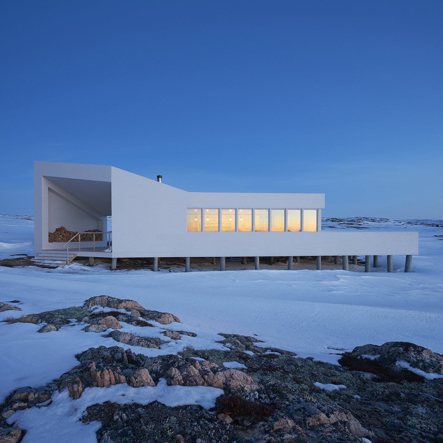 Fogo Island Shed Hotel Dining Room by Todd Saunders