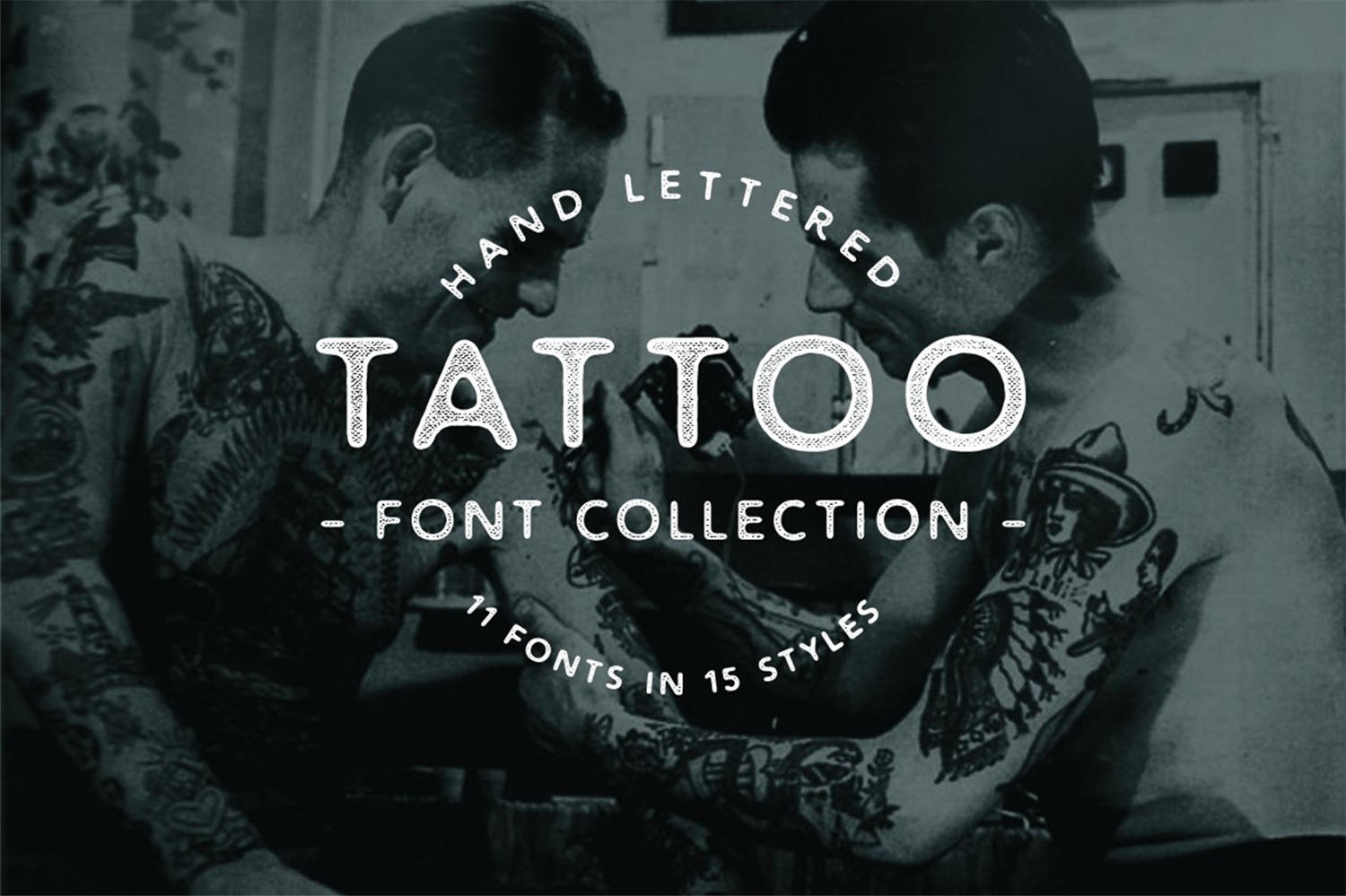  Tattoo Font Collection By Out of Step Font Company