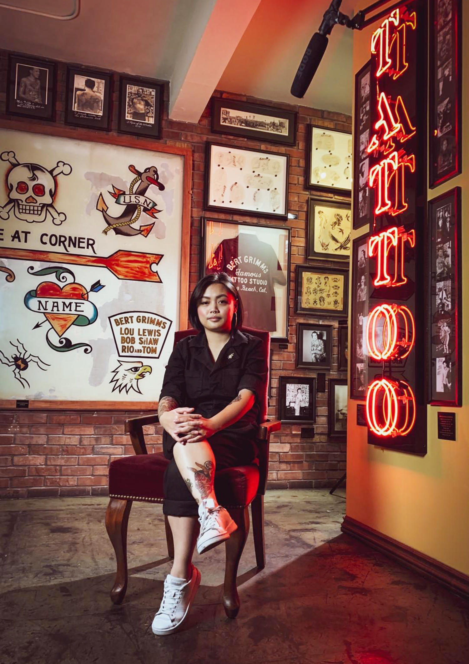 tattoo artist Jenny vo nguyen, outer limits tattoo studio