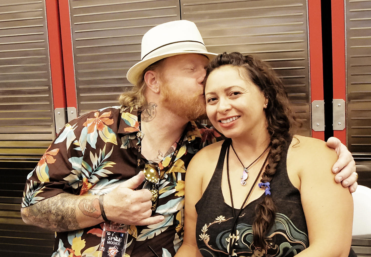 Spike Moore and wife Vandi, representing Working Class Tattoo Supply