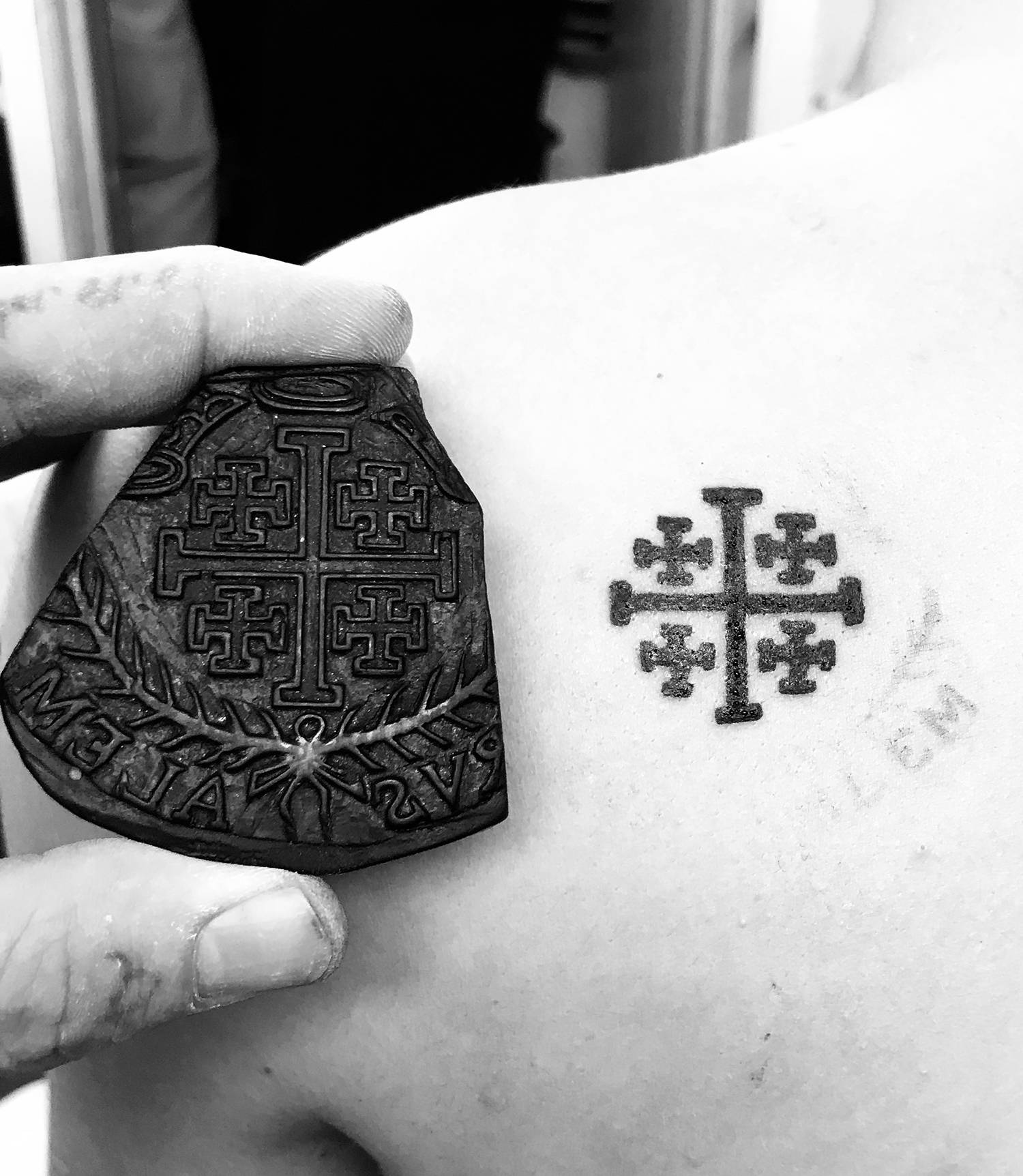 The Jerusalem cross and the  Razzouk Tattoo  Since 1300  Facebook