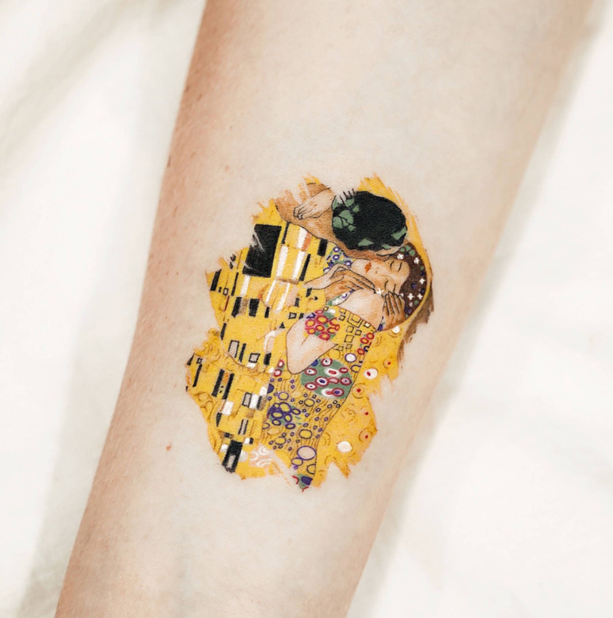 Başak on Twitter Gustav Klimt The Kiss Tattoo by AyhanKaradağ  artislife httpstcoL173aHnq1F  Twitter