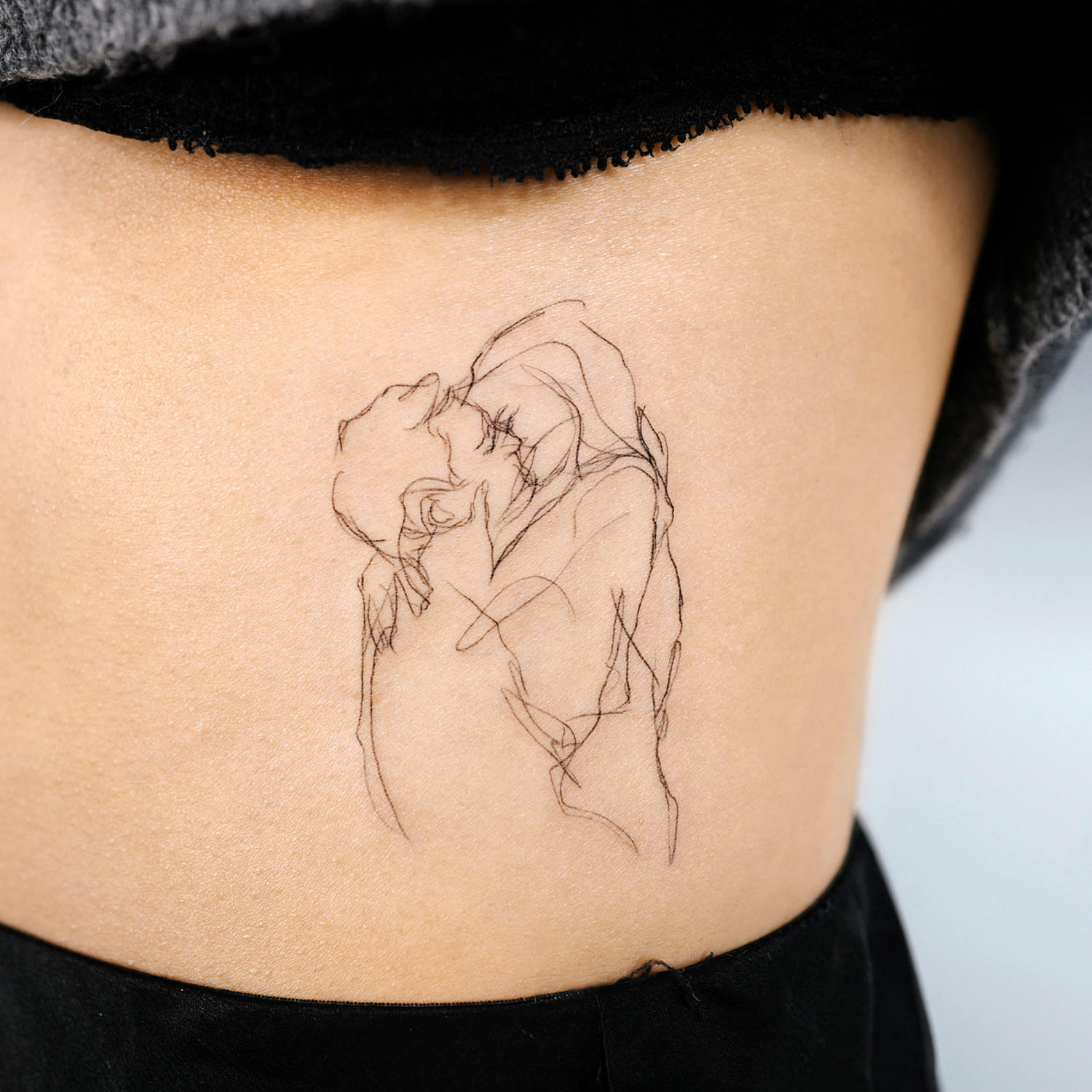 30 Single Line Tattoo Information  Ideas  Brighter Craft