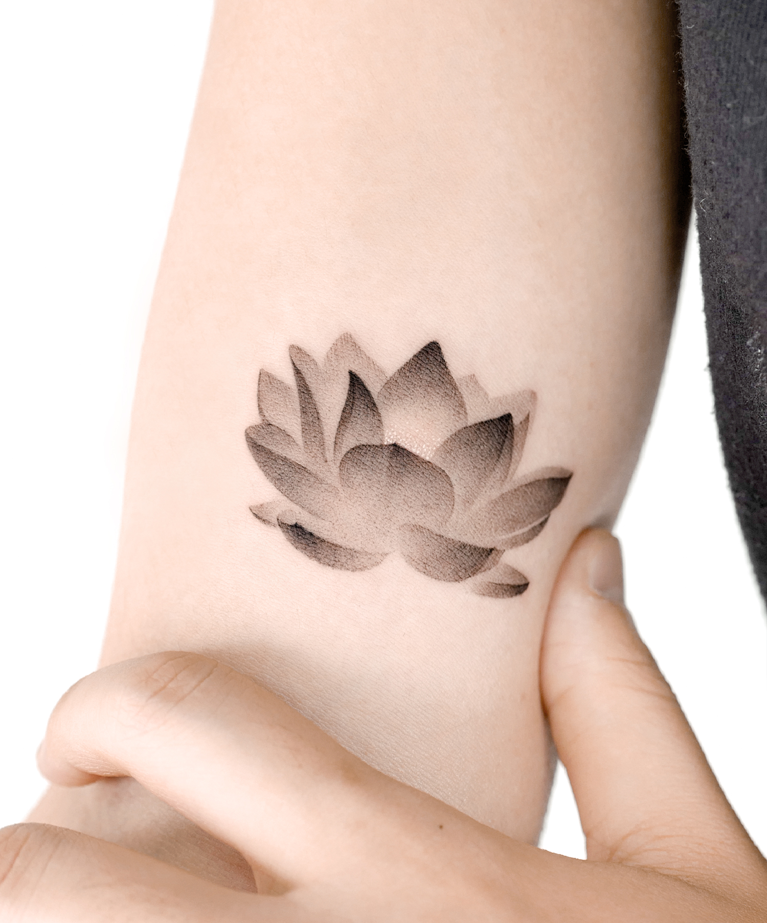 Stippling Art Lotus Lotus Tattoo Ideas And Inspiration  SASSY DAILY Tattoo   Image 41