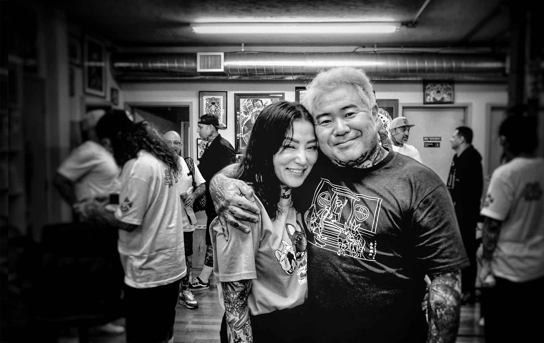 Molly and Takahiro Taki Kitamura, the State of Grace tattoo studio owners