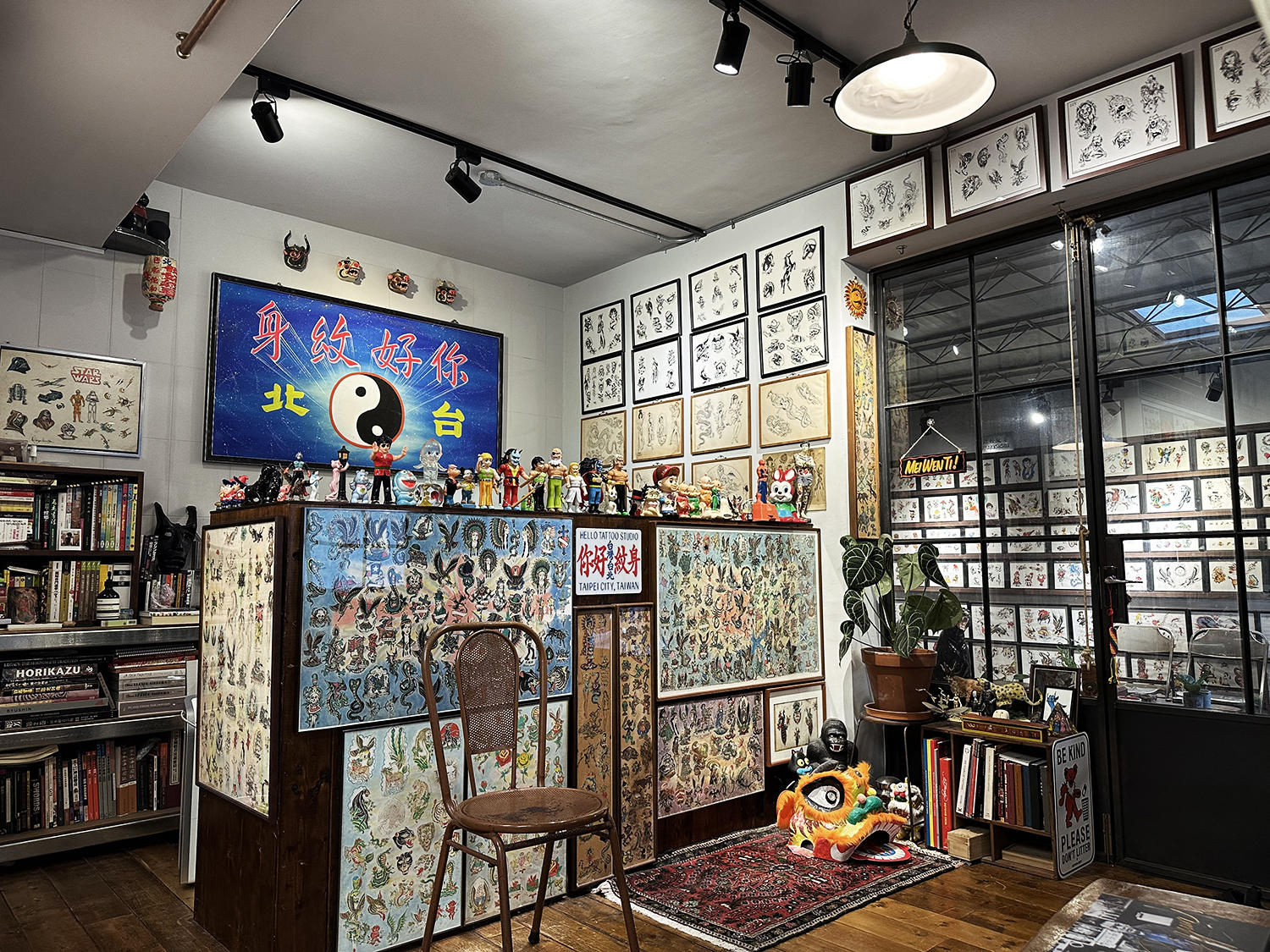 hello tattoo studio, taiwan shop