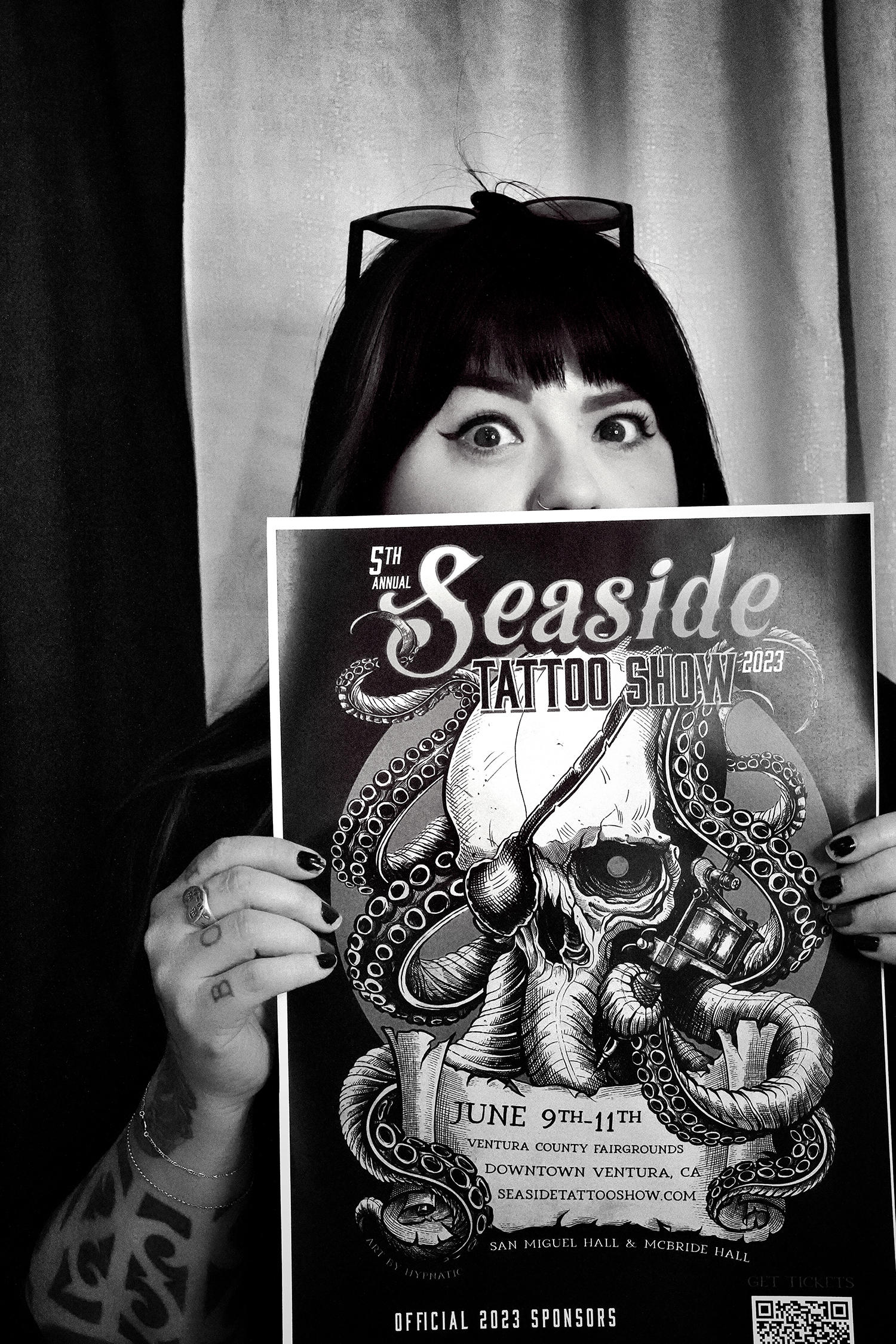 seaside tattoo show organizer Christina diaz