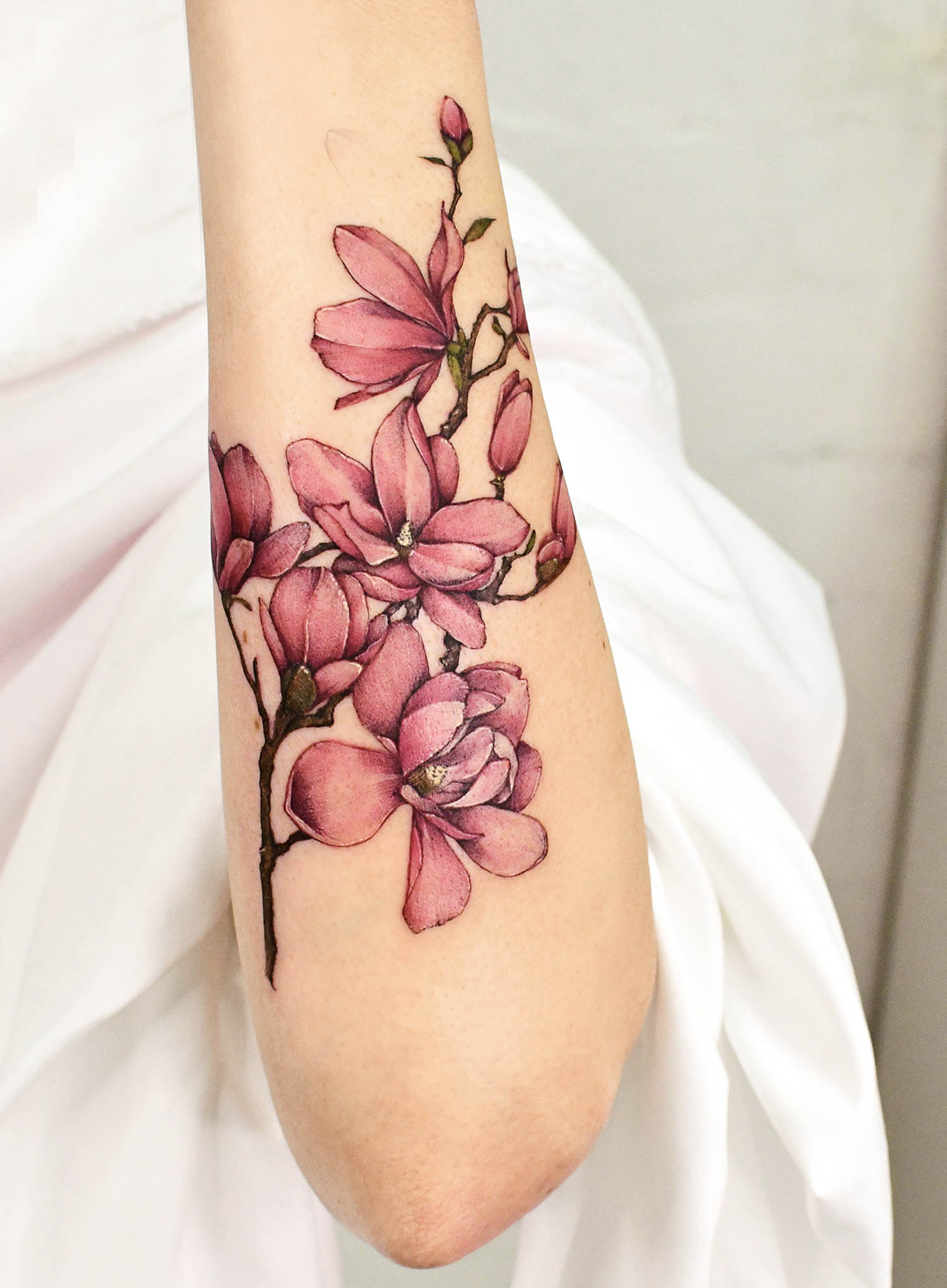 more flowers in pink by yerae