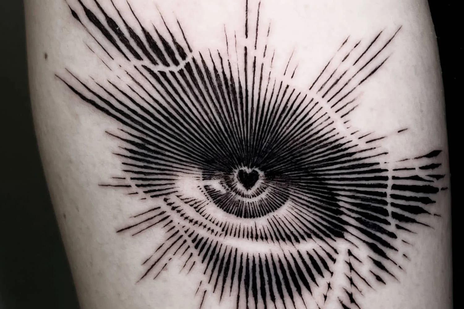 eye tattoo by yoshi