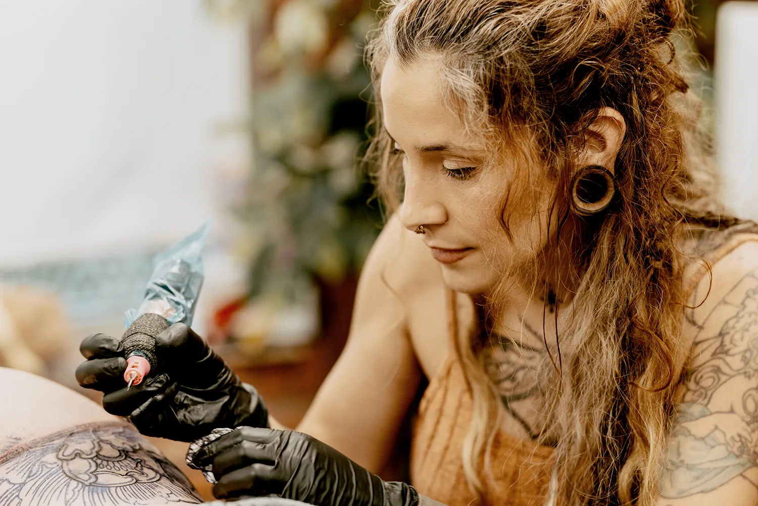 tattooer xeu at zen ink in north carolina