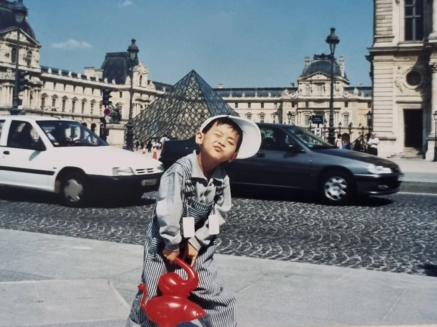 xamo, when he was a child in paris france