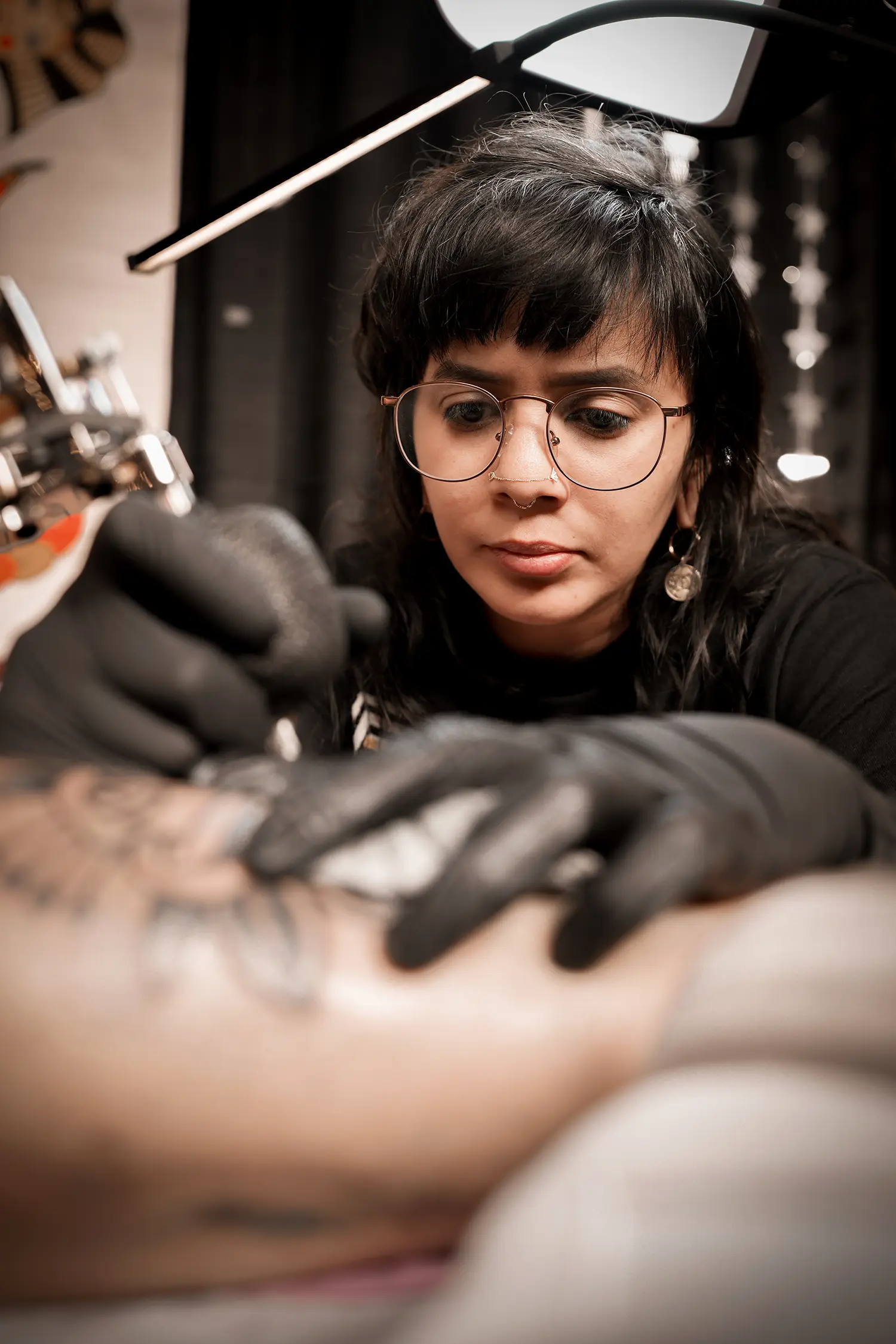 Nichher came all the way from Puerto Rico to be in Chicago