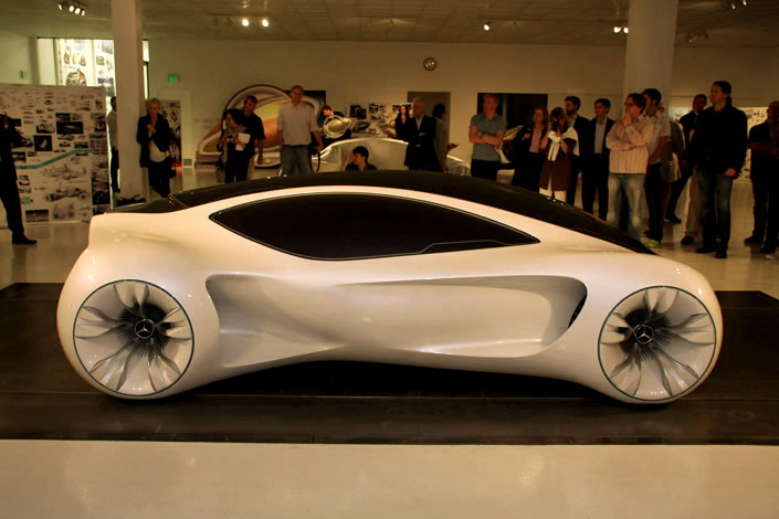 Mercedes Benz S Futuristic Biome Car Scene360